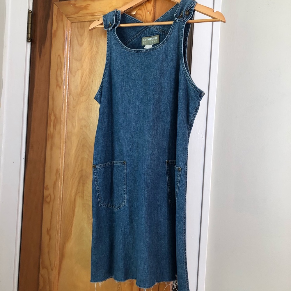 Vintage Denim Cut-off Dress